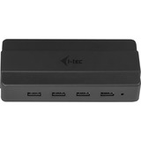 i-tec USB 3.0 Advance Charging HUB 4port, USB-Hub schwarz