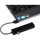 i-tec USB 3.0 Slim HUB 3 Port G-LAN, USB-Hub 