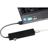 i-tec USB 3.0 Slim HUB 3 Port G-LAN, USB-Hub 