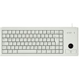 CHERRY Compact-Keyboard G84-4420, Tastatur hellgrau, US-Layout, Cherry Mechanisch
