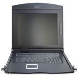 Digitus 19" KVM Konsole 17"TFT 8Port, KVM-Switch 