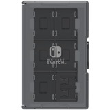 HORI Game Card Case 24, Aufbewahrung schwarz/transparent