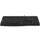 Logitech Keyboard K120 for Business, Tastatur schwarz, US-Layout, Plunger