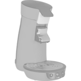 Philips Senseo Original Plus CSA 210/10 , Padmaschine weiß