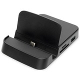 Digitus Smartphone Docking Station, Dockingstation schwarz, USB-C, HDMI, USB