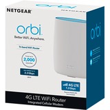 Netgear Orbi 4G LTE Tri-Band Router LBR20, Mobile WLAN-Router weiß