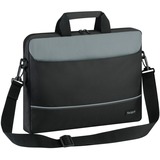 Targus Intellect Topload Case, Notebooktasche schwarz/silber, 15,6"