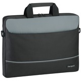 Targus Intellect Topload Case, Notebooktasche schwarz/silber, 15,6"