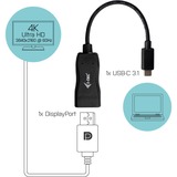 i-tec Adapter USB-C > DisplayPort 4K/60Hz schwarz