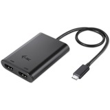 i-tec Adapter USB-C > Dual HDMI 4K schwarz