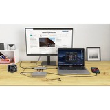 i-tec Nano-Dockingstation grau, HDMI, USB-C, USB, RJ-45