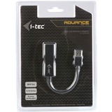 i-tec USB 2.0 Fast Ethernet Adapter Advance schwarz