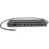 i-tec USB-C Metal Ergonomic 4K 3x Display Docking Station, Dockingstation grau