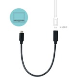 i-tec USB-C Verlängerungskabel schwarz
