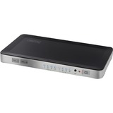 Digitus HDMI Matrix Switch, 4x 2-Port, HDMI Switch schwarz/silber