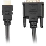 Sharkoon Adapterkabel HDMI > DVI-D schwarz, 3 Meter, Dual Link, 24+1