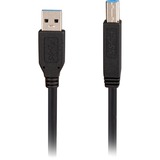 Sharkoon USB 3.2 Gen 1 Kabel, USB-A Stecker > USB-B Stecker schwarz, 2 Meter