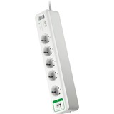 APC Essential SurgeArrest PM5T-GR, Steckdosenleiste weiß
