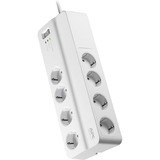APC Essential SurgeArrest PM8-GR, Steckdosenleiste weiß