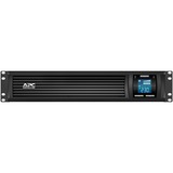 APC Smart-UPS C 1500VA LCD RM 2U 230V, USV schwarz, mit Smart Connect