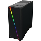 Aerocool Cylon, Tower-Gehäuse schwarz, Window-Kit