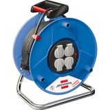 Brennenstuhl Garant Indoor-Kabeltrommel, 4-fach blau, 25 Meter