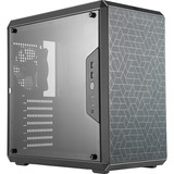 Cooler Master MasterBox Q500L, Tower-Gehäuse schwarz, Window-Kit