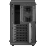 Cooler Master MasterBox Q500L, Tower-Gehäuse schwarz, Window-Kit