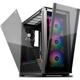 DeepCool Matrexx 70 3F, Tower-Gehäuse schwarz, Window-Kit