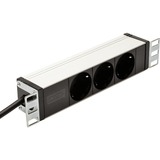 Digitus PDU 3fach-Steckdosenleiste, 10", 1HE