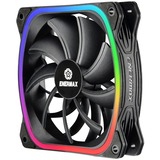 Enermax SquA RGB 3 Fan Pack 120x120, Gehäuselüfter schwarz, inkl. RGB-Steuerbox