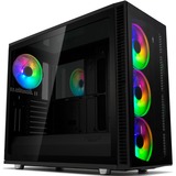 Fractal Design Define S2 Vision RGB, Tower-Gehäuse schwarz, Tempered Glass
