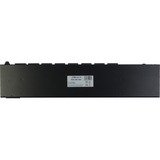 Inter-Tech 19" Steckdosenleiste SW-1081, 8-fach schwarz, per Fernzugang via Webinterface schaltbar