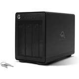 OWC ThunderBay 4 -  RAID 5, Laufwerksgehäuse schwarz, 4-Bay Storage Enclosure mit Dual Thunderbolt 3 Ports