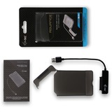i-tec MySafe USB 3.0 Easy, Laufwerksgehäuse schwarz/transparent