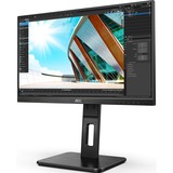 AOC 22P2Q, LED-Monitor 55 cm (22 Zoll), schwarz, FullHD, IPS, 75 Hz