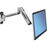 Ergotron LX HD Steh-Sitz-Arm für Wandmontage, Wandhalterung aluminium