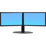 Ergotron Neo-Flex DualMonitor Lift Stand, Standfuß schwarz