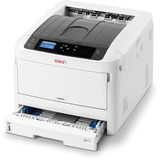 OKI C824dn, LED-Drucker grau/schwarz, USB, LAN