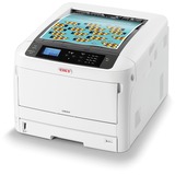 OKI C844dnw, LED-Drucker grau/schwarz, USB, LAN, WLAN