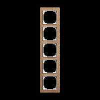 0 Abdeckrahmen 5-fach holz, Retail