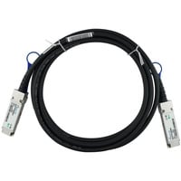 BlueOptics BlueLAN Direct Attach Kabel kompatibel zu NVIDIA 980-9I54C-00V001 QSFP56 schwarz, 1 Meter