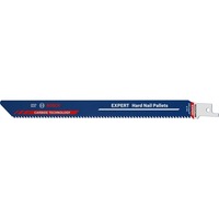 Bosch Professional EXPERT Säbelsägeblatt ‘Hard Nail Pallets’ S 1122 CHM, 10 Stück Länge 225mm