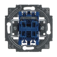 Busch-Jaeger Jalousietaster-Einsatz Typ 2020/4 Unterputz mit Wippe, 10 Ampere, 250 Volt, IP20 blau, Retail