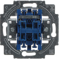 Busch-Jaeger Jalousietaster-Einsatz Typ 2020/4 Unterputz mit Wippe, 10 Ampere, 250 Volt, IP20 blau, Retail