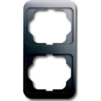 Busch-Jaeger Rahmen zwei-fach senkrecht alpha platin, Retail