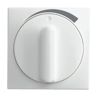 Busch-Jaeger Zentralscheibe, Abdeckung weiß, Retail