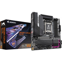GIGABYTE B650M AORUS ELITE, Mainboard schwarz