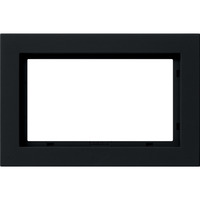 Gira Abdeckrahmen eineinhalbfach schwarz, Retail