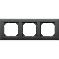 Merten Merten Rahmen 3f.anth bndiger Einbau 488314 anthrazit, Retail